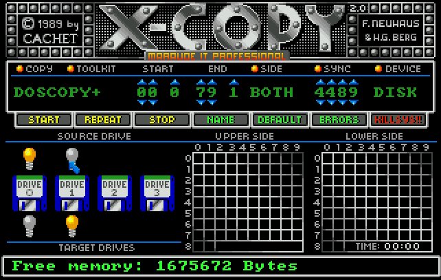 XCOPY Amiga 500