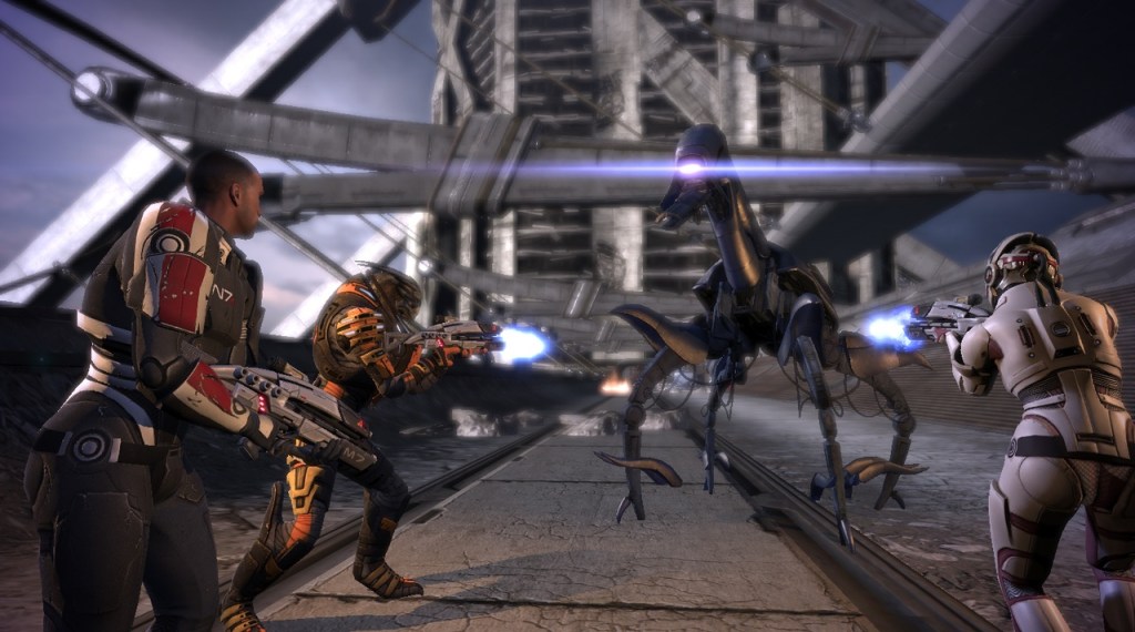 "Watch out! That robot donkey's escaped!"