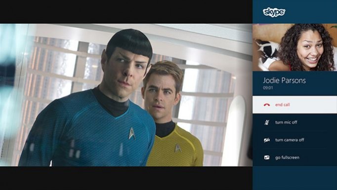 XboxOneSnapSkype