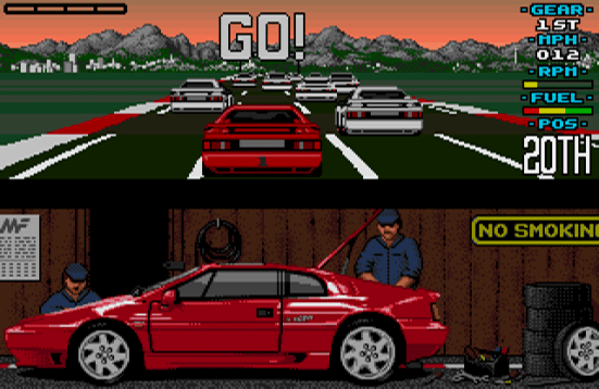 Lotus Esprit Turbo Chalenge screen