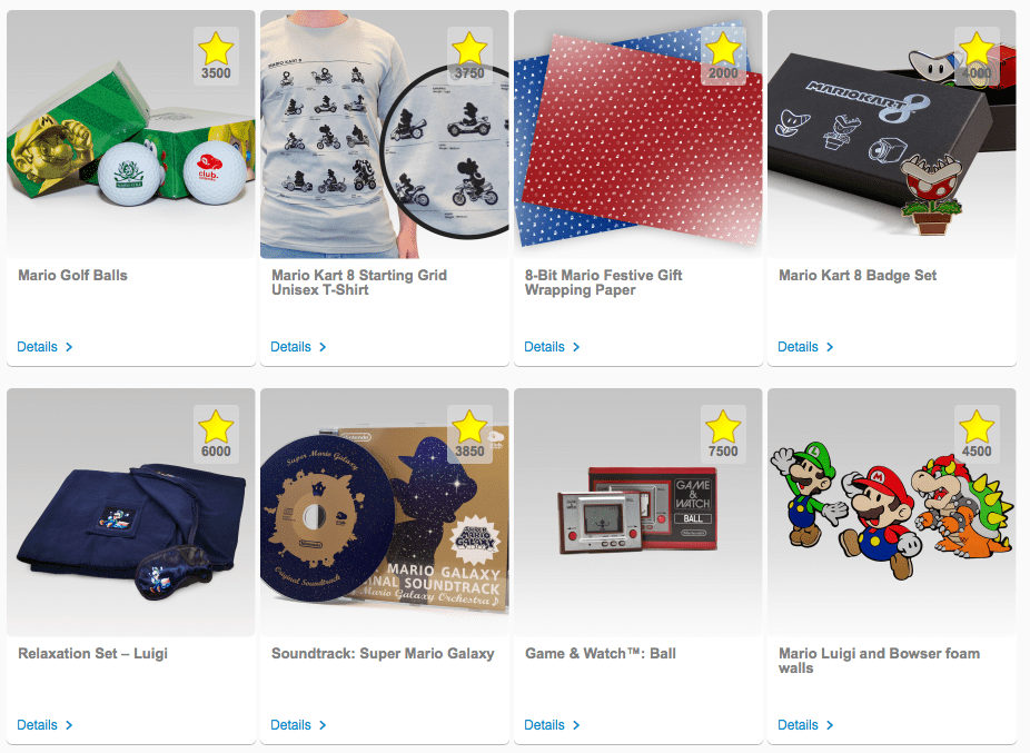 See? Golf balls and wrapping paper.