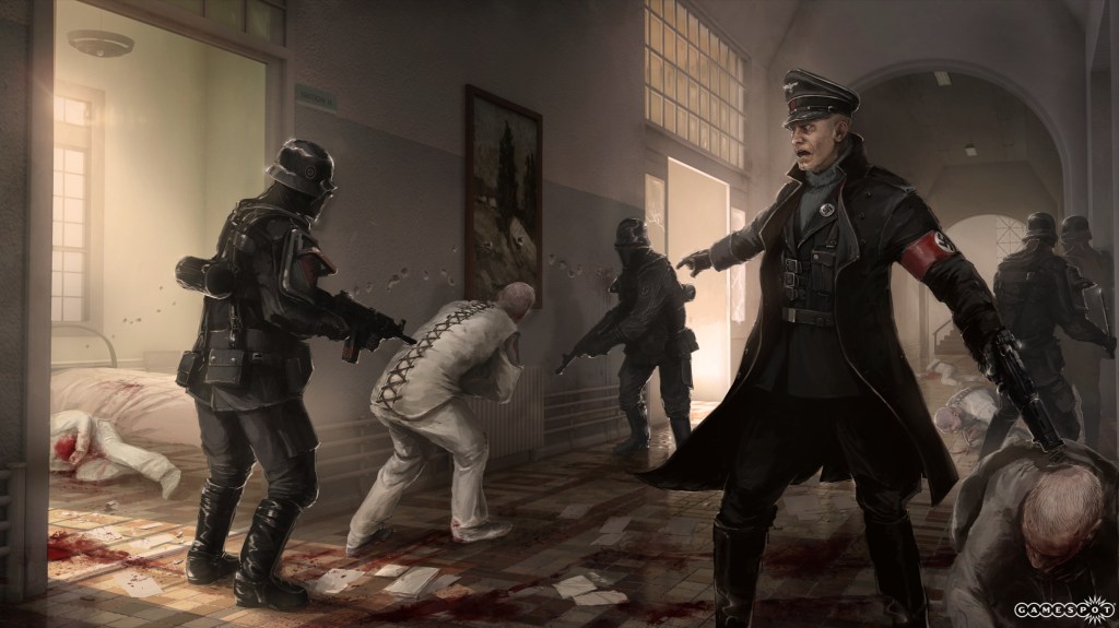 Wolfenstein the New Order mental asylum