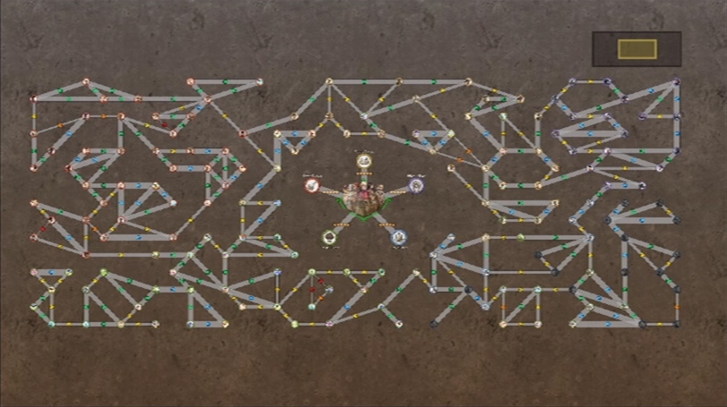 The affinity chart - joining the dots is addictive...