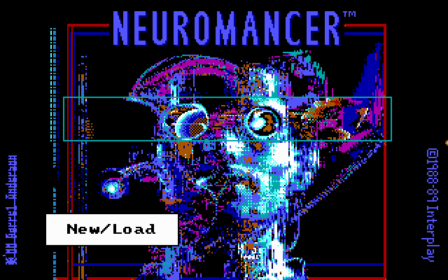 3601-neuromancer-dos-screenshot-neuromancer-title-screen