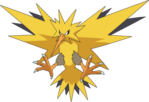 Zapdos: an evolved version of Woodstock.