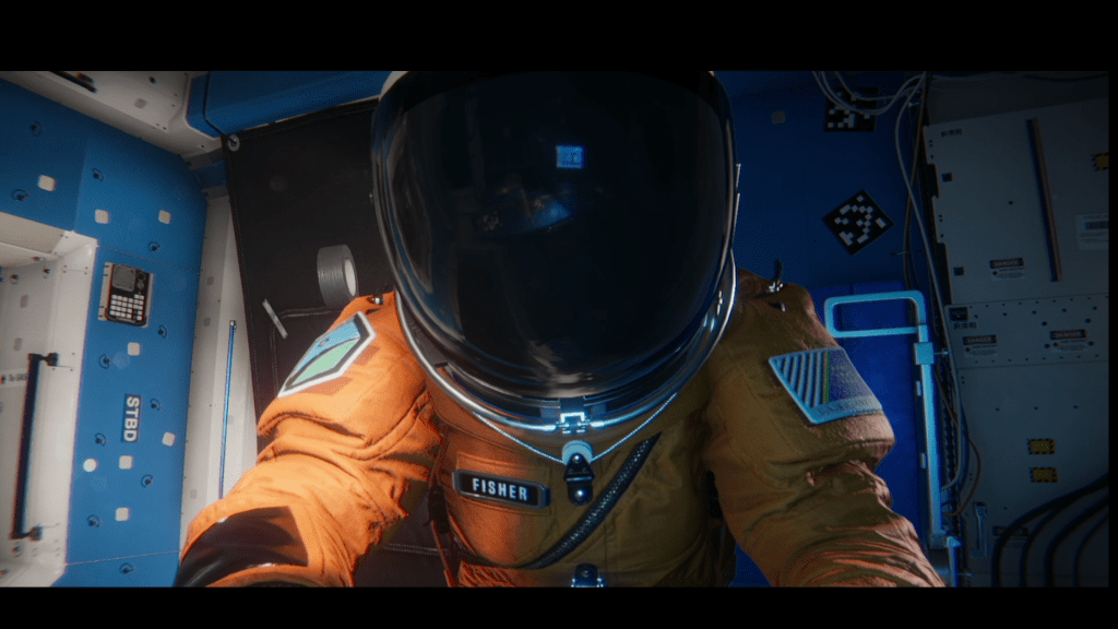 Dr Emma Fisher in Spacesuit