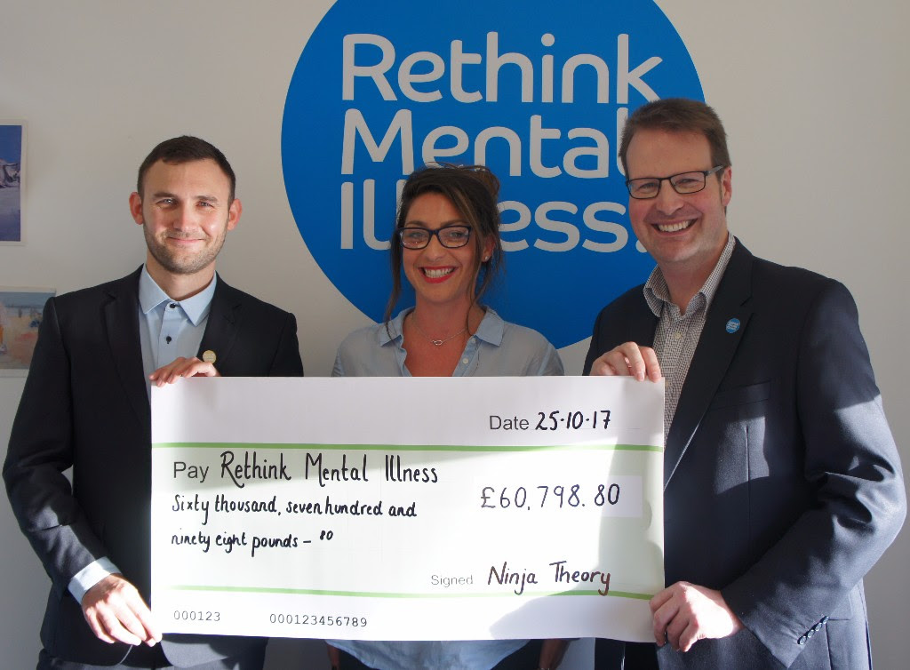 Ninja Theory raises £60,000 for mental health&nbsp;charity