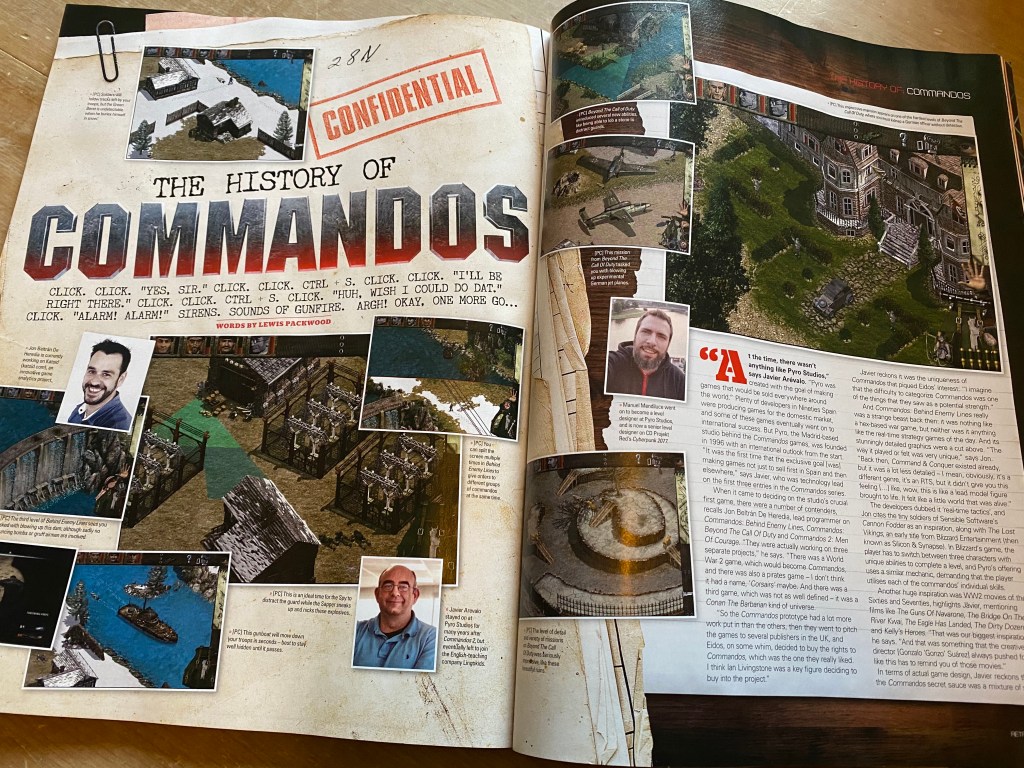 Read about the history of Commandos in Retro&nbsp;Gamer