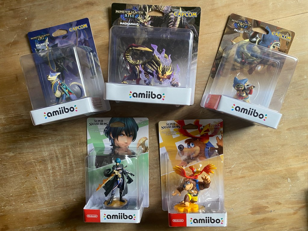 New amiibo alert! Monster Hunter! Banjo-Kazooie!&nbsp;Byleth!