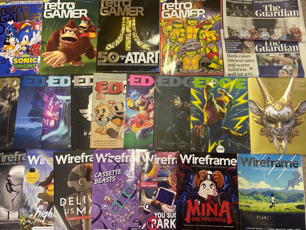 All the stuff I wrote about video games in&nbsp;2022